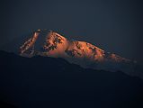 214 Tilicho Peak At Sunset From Kagbeni Tilicho Peak blazed in the setting sun from Kagbeni.